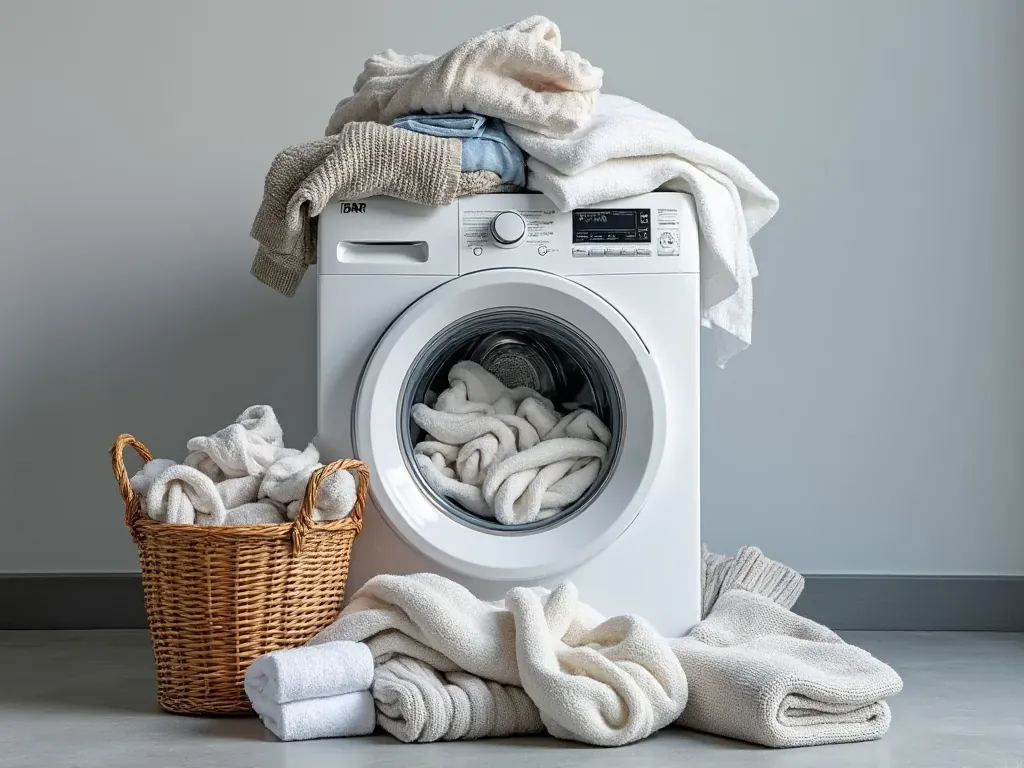 Washing machine used for laundry service in Marin County